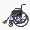KF-SYIV-002 Легкая инвалидная коляска для взрослых со складным наклонным подлокотником
