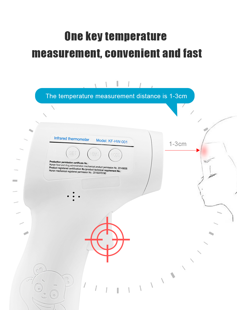 Cofoe Medical Technology Co., Ltd Инфракрасный термометр (10)