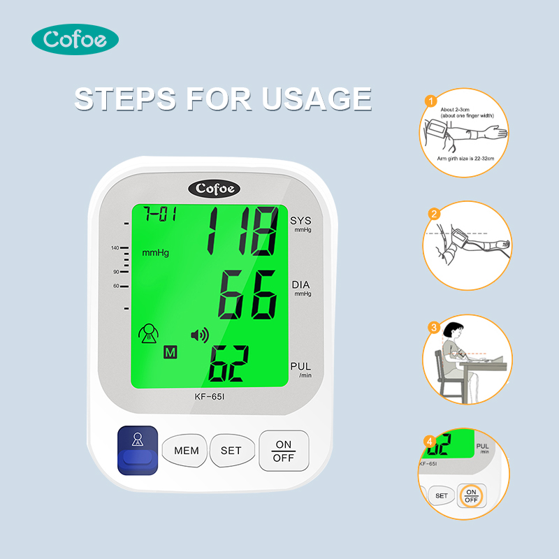 KF-65i CofOE Автоматический цифровой монитор артериального давления (тип ARM)
