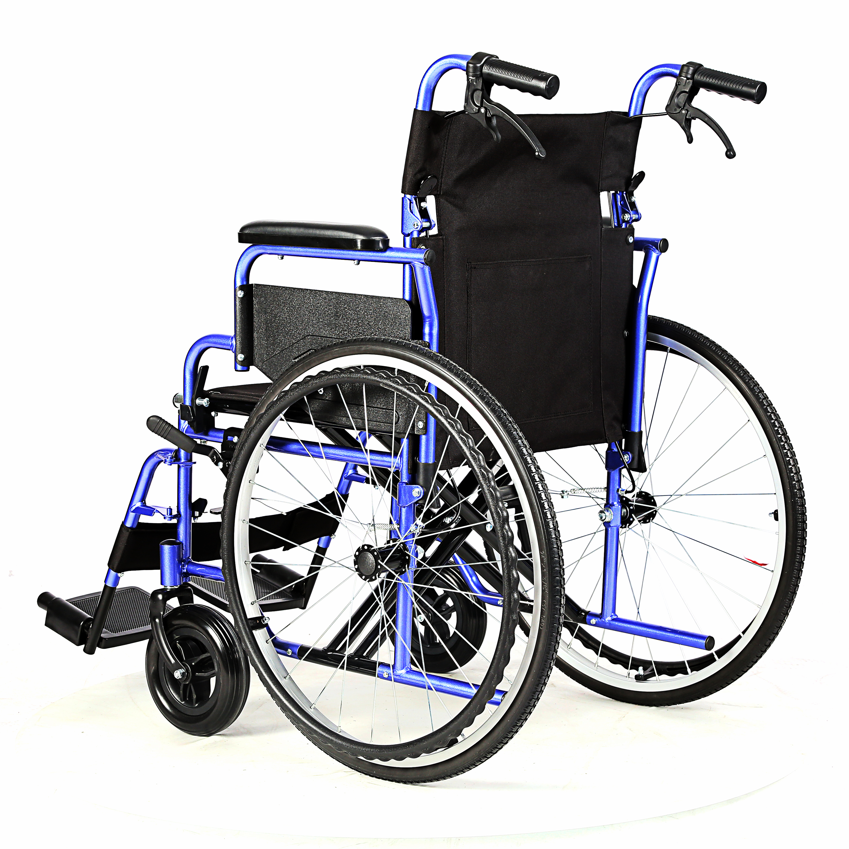 KF-SYIV-005 Складной склонный склонный склонный подлокотник легкий вес для взрослых ручной коляски инвалидные коляски 