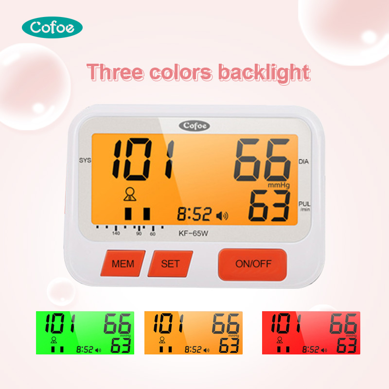 KF-65W COFOE Автоматический цифровой монитор артериального давления (тип ARM)