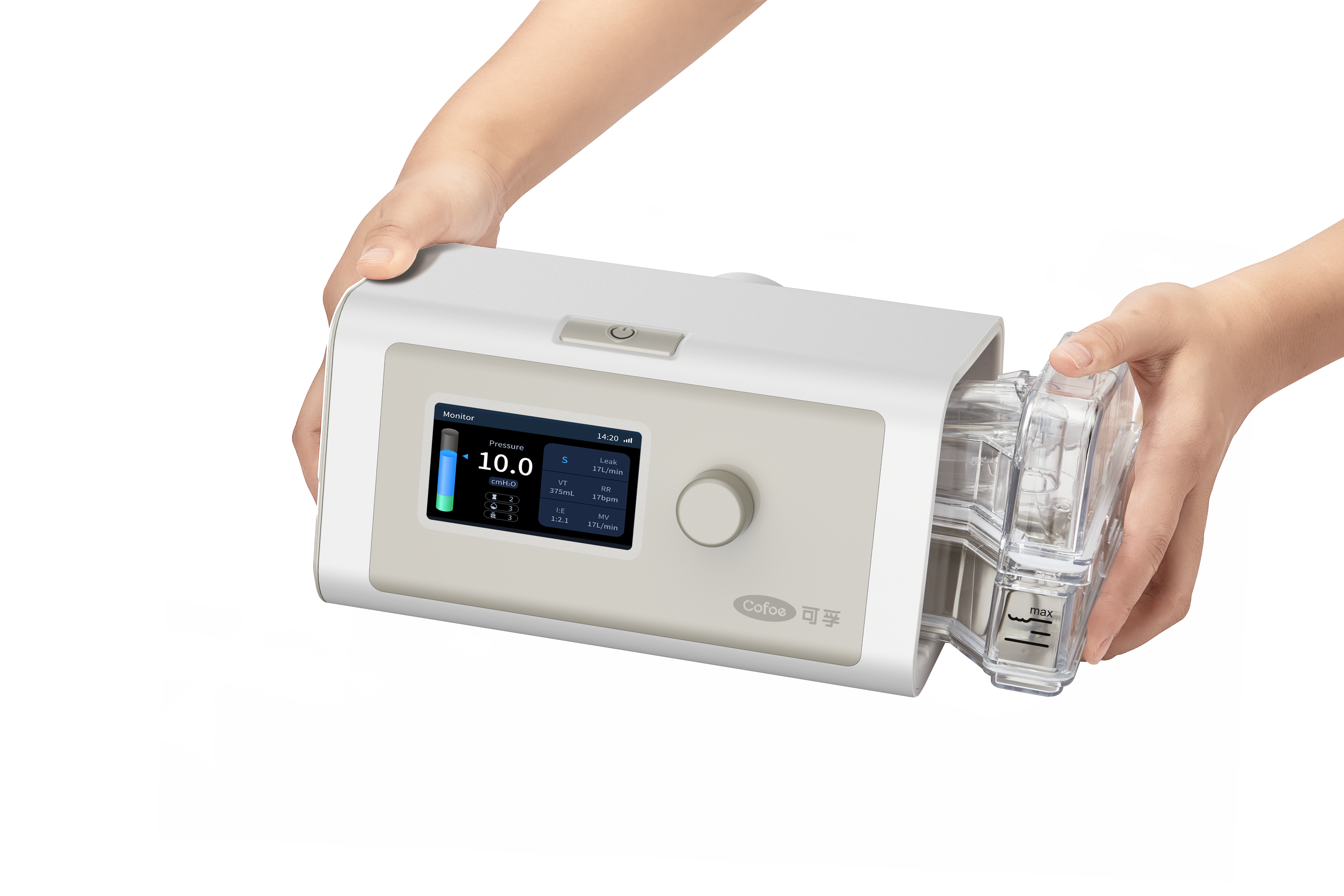 Cofoe BR230 для ее автоматической машины Cpap Bpap, неинвазивной медицинской машины для респираторной терапии